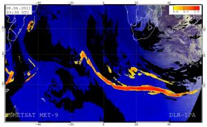 Luftverkehr: Asche in der Atmosphäre aus Satellitendaten vohersagbar