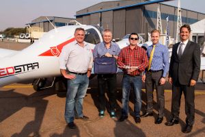 DA42 MPP GeoSTAR für Laserscanning in Afrika