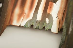 Vulkanasche lässt Triebwerksschaufeln aufschmelzen