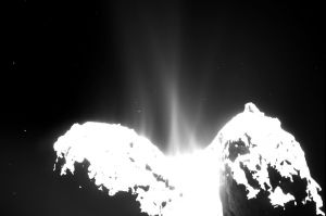 Rosetta fotografiert Aktivität von Komet Churyumov-Gerasimenko
