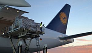 Lufthansa Cargo fliegt mit B777F zwischen Housten und Stavanger
