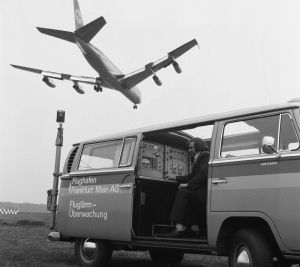 50 Jahre Fluglärm-Erfassung um Frankfurter Flughafen