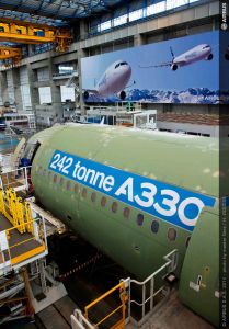 Airbus baut erste A330 mit 242 Tonnen Höchstabfluggewicht