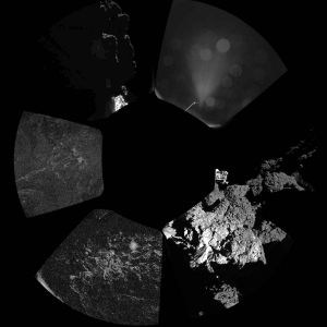 Philae steht definitiv aufrecht auf dem Kometen, aber nicht verankert