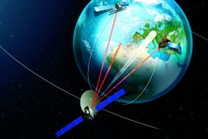 Datenübertragung per Laser über 36.000 Kilometer im All