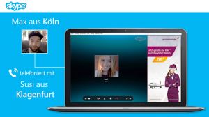 Skype zeigt Germanwings-Flüge für Gesprächsteilnehmer an