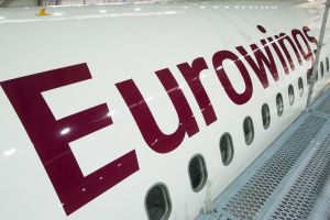 Lufthansa zeigt A320-Flugzeug für die neue Eurowings