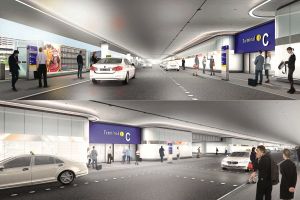 Anfahrt zum Flughafen Frankfurt: Umbau am Terminal 1