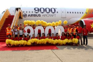 Airbus liefert 9.000. Flugzeug aus – A321 für VietJetAir
