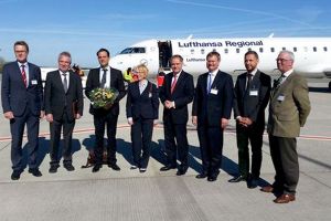 Frequenzen der Lufthansa von Rostock nach München erhöht