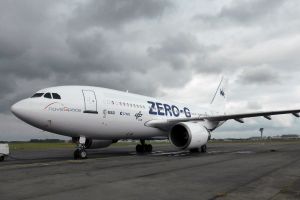 Kanzler-Airbus A300 nun startklar als ZERO-G Parabelflugzeug