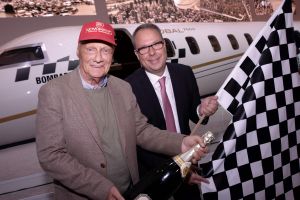 Niki Lauda holt sich Bombardier Global 7000 Business-Jet