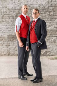 Austrian Airlines-Crew in neuer Mode