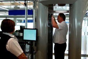 Körperscanner am Flughafen Nürnberg