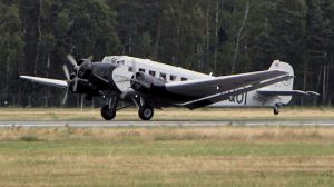 "Tante Ju" zu Besuch: JU 52 am Flughafen Nürnberg