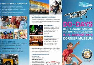 Flugtag des Dornier Museums am Flughafen Friedrichshafen