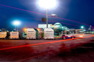 Jettainer managt Lademittel von WestJet