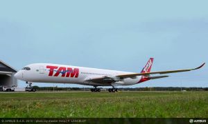 Erste A350 XWB für TAM Airlines wird sichtbar