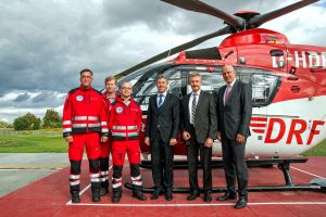 Zur Einweihung im Einsatz: 