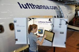 LTLS mit patentierter Box zur Erkennung von Flugzeugmaterial