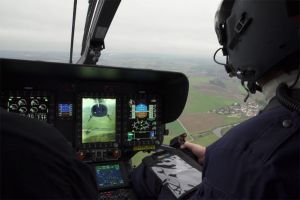 Polizeihubschrauber H145 fliegt in Baden-Württemberg