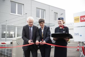 Kontrollstelle für Mitarbeiter und Passagiere in Saarbrücken eröffnet