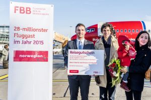 Schon 28.000.000 Fluggäste 2015 in Berlin