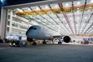 100. 787 Dreamliner aus dem Boeing-Werk in South Carolina