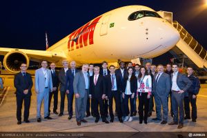 A350 XWB an LATAM übergeben