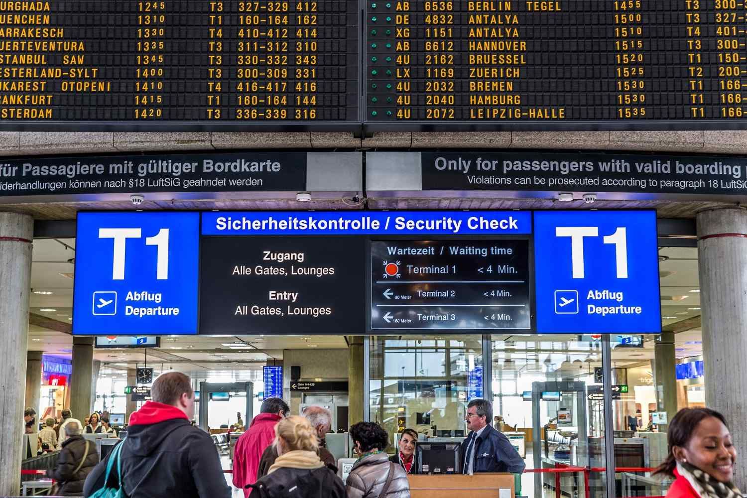 Flughafen Stuttgart Keine Kontrollen im Terminal