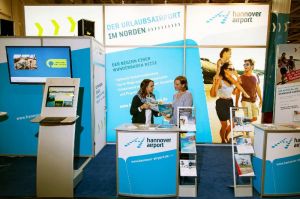 Hannover Airport auf der Freizeitmesse abf