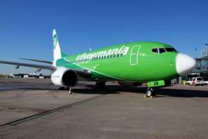 Jubiläums-Boeing der Germania zu 30 Jahren Flugdienst