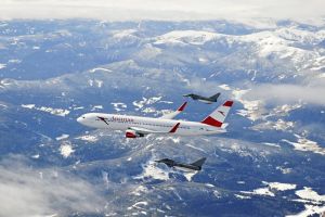 Eurofighter fangen Passagierjet ab