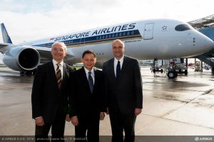 A350-900 XWB erstmals bei Singapore Airlines