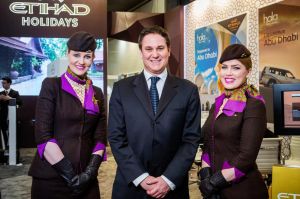 Etihad Airways mit Partnern auf der ITB