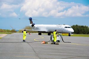 Flugverkehr auf Usedom startet vier Wochen früher
