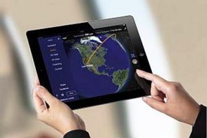 Flug in 3D in Satellitenbildern im 