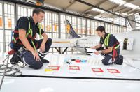 Fliegen wie Fische: Lufthansa testet Haifischhaut
