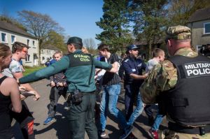Polizei probt den Clan-Krieg am Flughafen Weeze