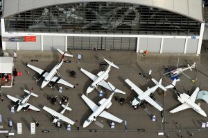 Übersicht der AERO Friedrichshafen 2016