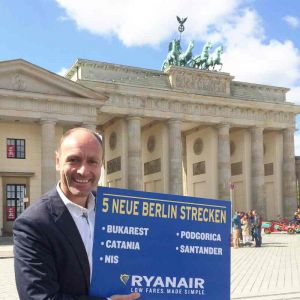Ryanair verdoppelt Flüge ab Berlin-Schönefeld