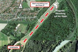 Bölkow 207 stürzte nach Start in EDPI ab