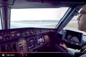 Rundumperspektive aus dem Cockpit