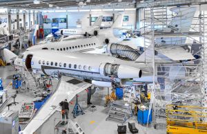 C-Checks an Falcon 2000 und Falcon 900B gleichzeitig
