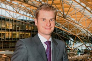 Alexander Laukenmann Geschäftsführer am Flughafens Hamburg 