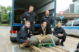 Fünf-Zentner-Fliegerbombe am Hannover Airport entschärft