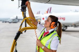 Ausbildungsmesse am Flughafen Stuttgart