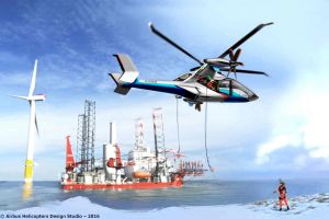 Airbus testet Verbund-Hubschrauber im Windkanal