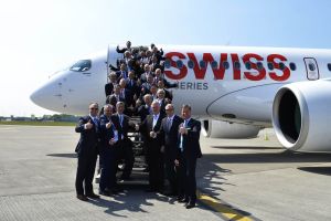 CS100 fliegt Passagierflug mit Star Alliance an Bord