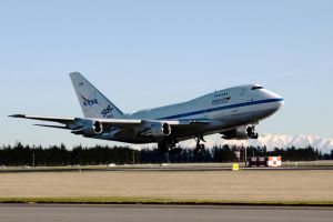 Flugzeugteleskop SOFIA über Neuseeland: Mit Maskottchen Fifi